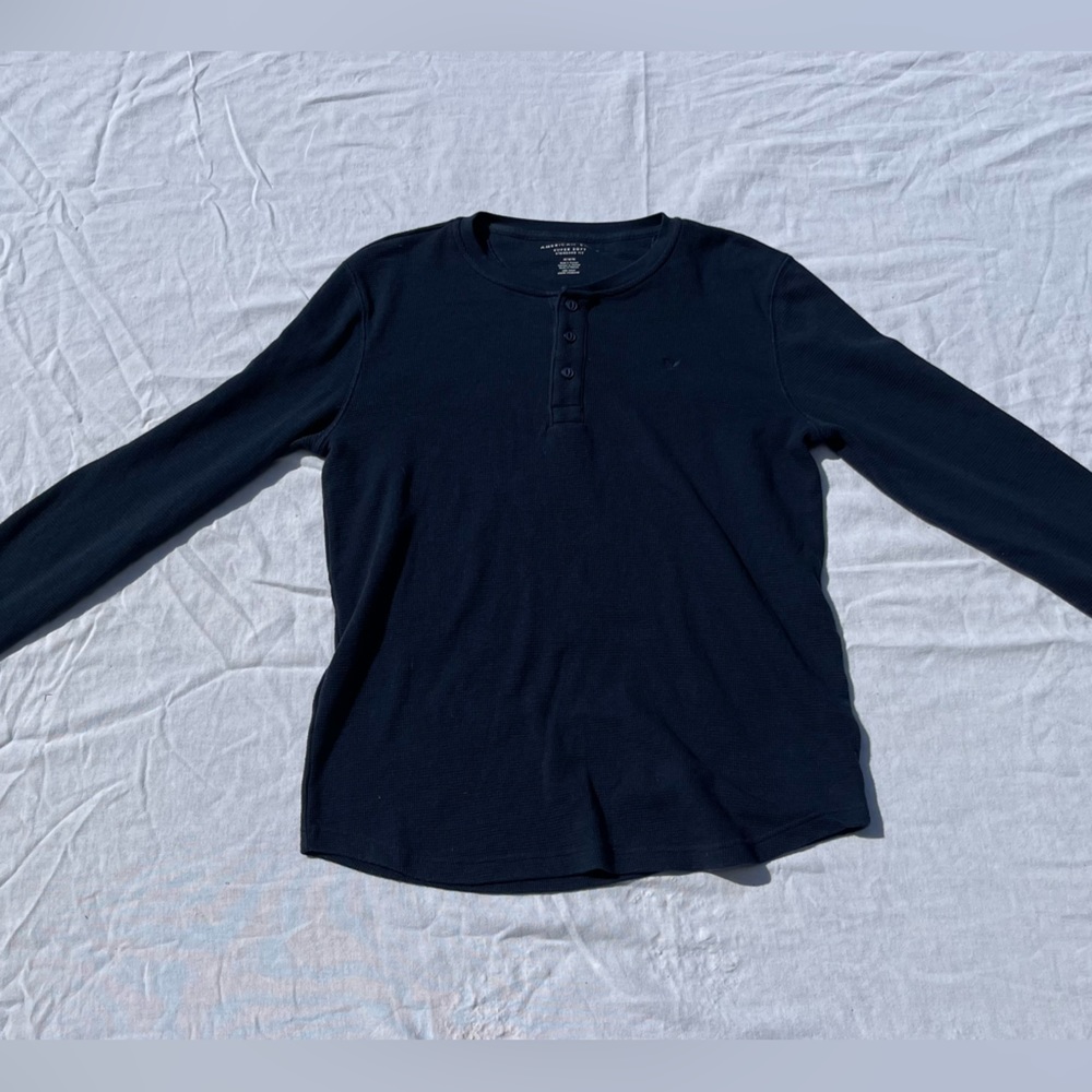 Blue American Eagle dress sweater